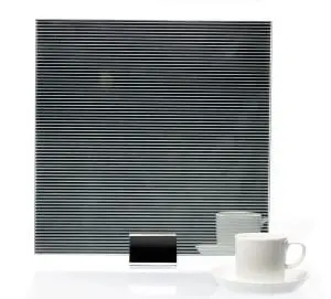 3302-Delicate Line Etched Mirror