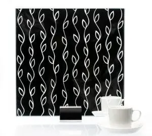 IM 3308-Vine Pattern Etched Mirror