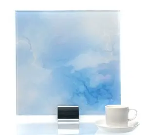 3312 Onice Blu Printed and Laminated Glass