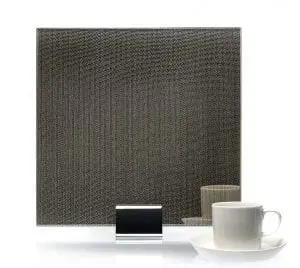 IM 3521 Simple Bronze Silver Metal Laminated Glass