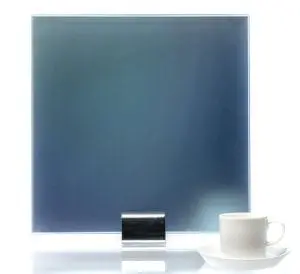 IM 2148 Blue Iridescent Gradient Printed Glass