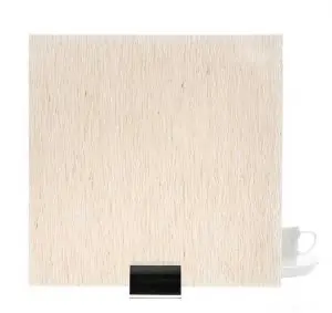 IM 3031 Linen Sand Fabric Laminated Glass