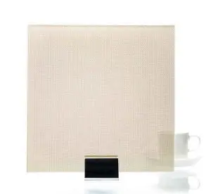IM 3518 Chevron Low Gold Metal Laminated Glass